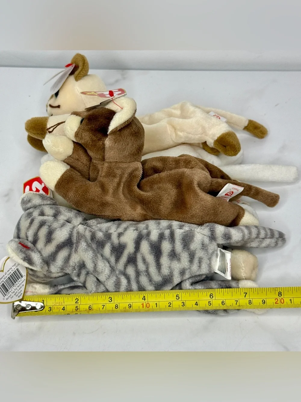 TY Beanie Babies Cat Plush Set
